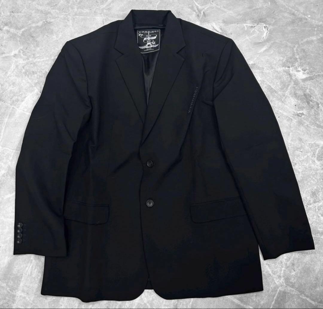 【美品】Y Project 22AW ピンチロゴテーラードジャケット