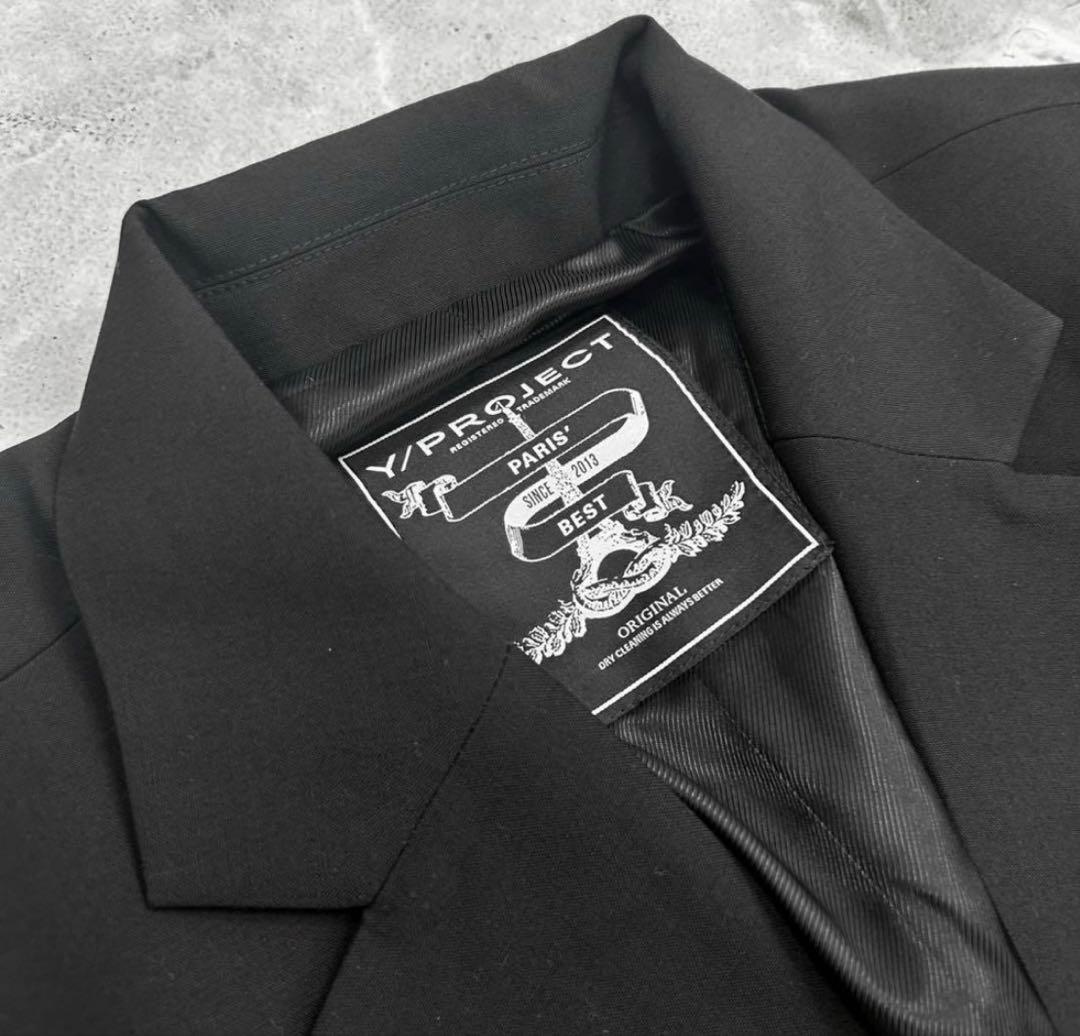 【美品】Y Project 22AW ピンチロゴテーラードジャケット