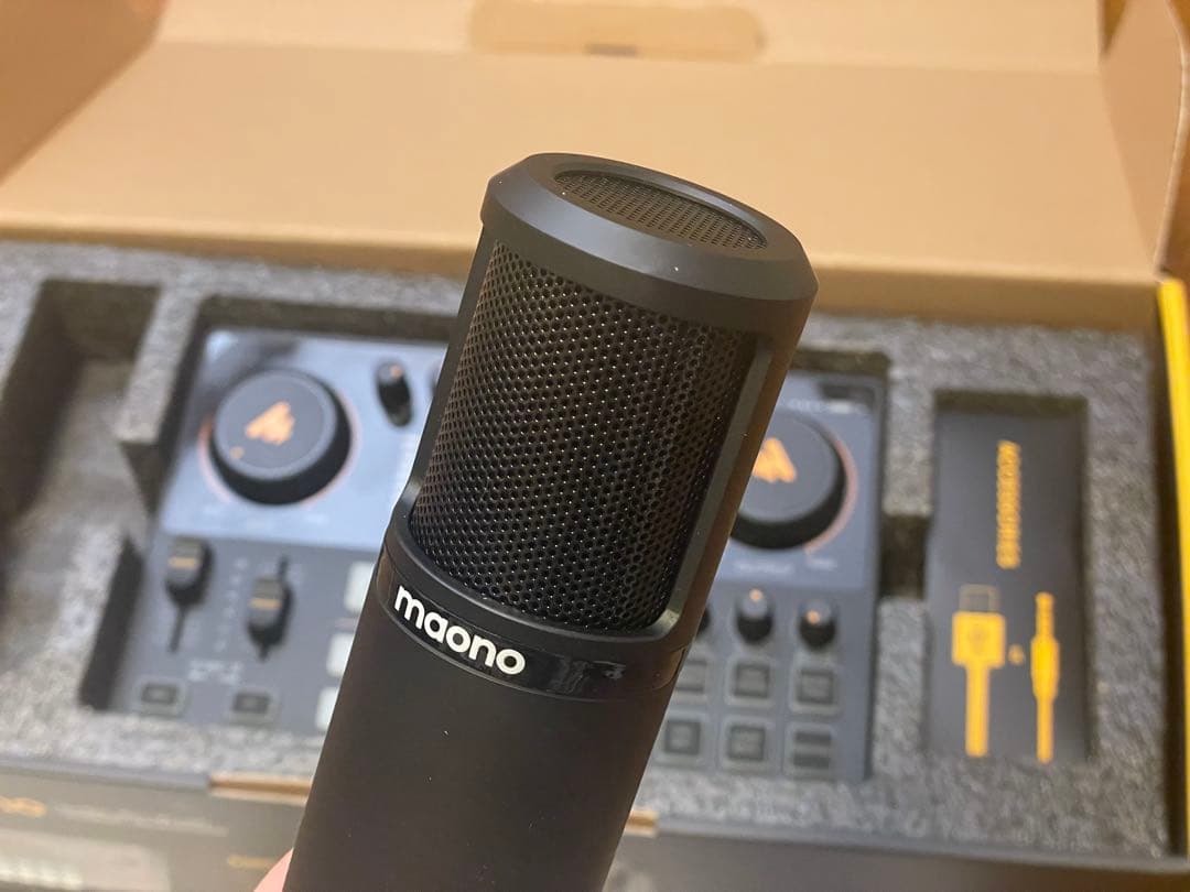 MAONO オーディオミキサー オーディオインターフェース