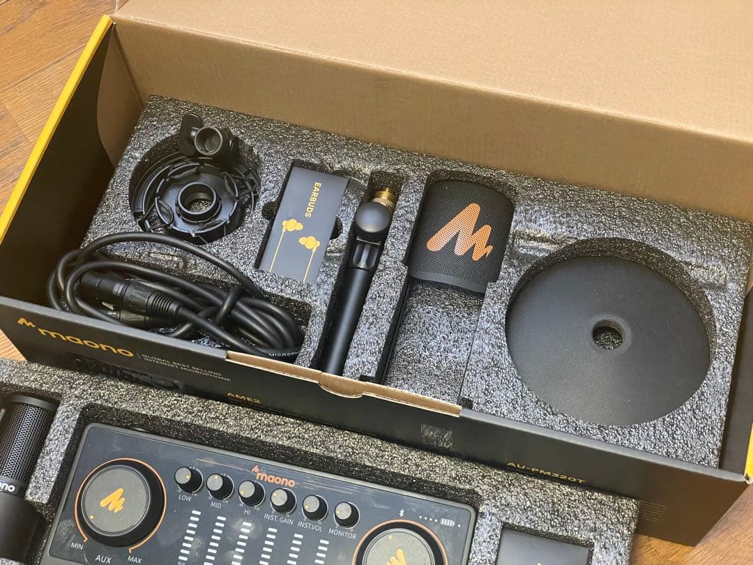 MAONO オーディオミキサー オーディオインターフェース