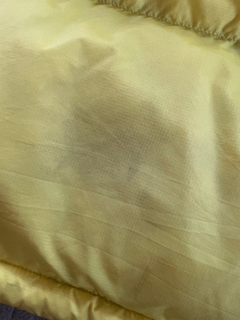 THE NORTH FACE ヌプシ フーディ イエロー/ブラック XL