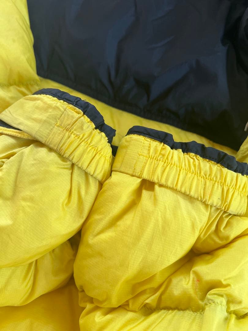 THE NORTH FACE ヌプシ フーディ イエロー/ブラック XL