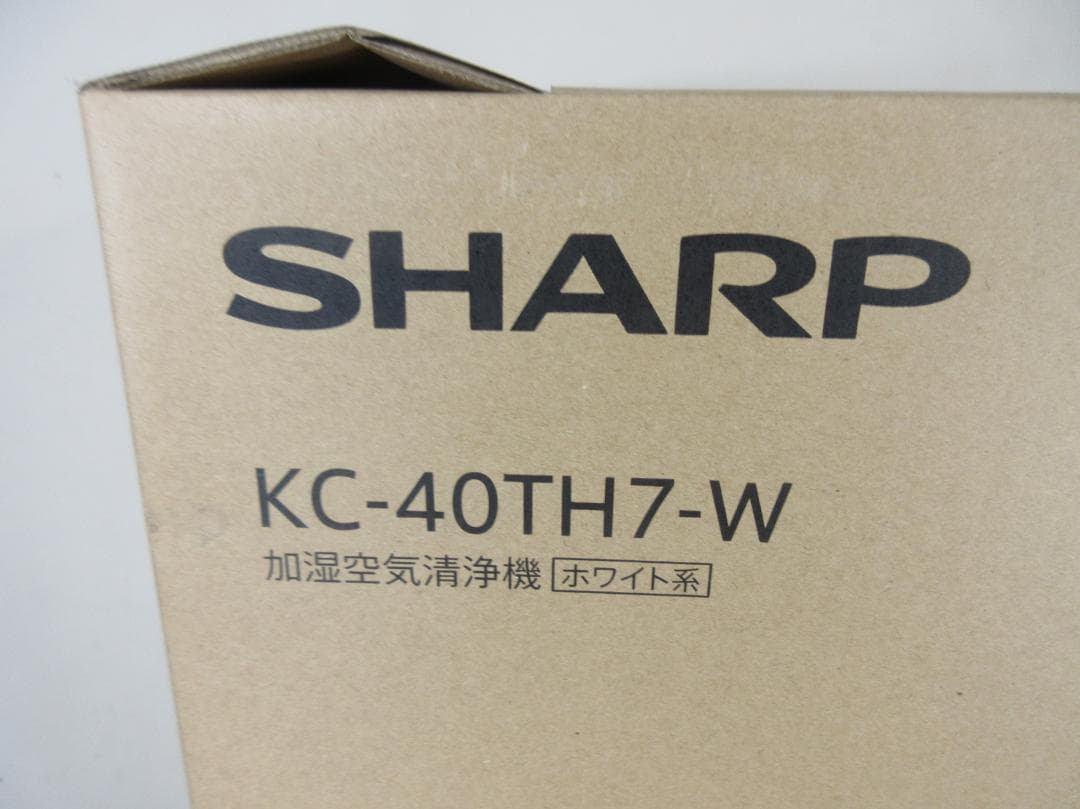 0216Y【新品】SHARP 加湿空気清浄機 7~11畳 KC-40TH7