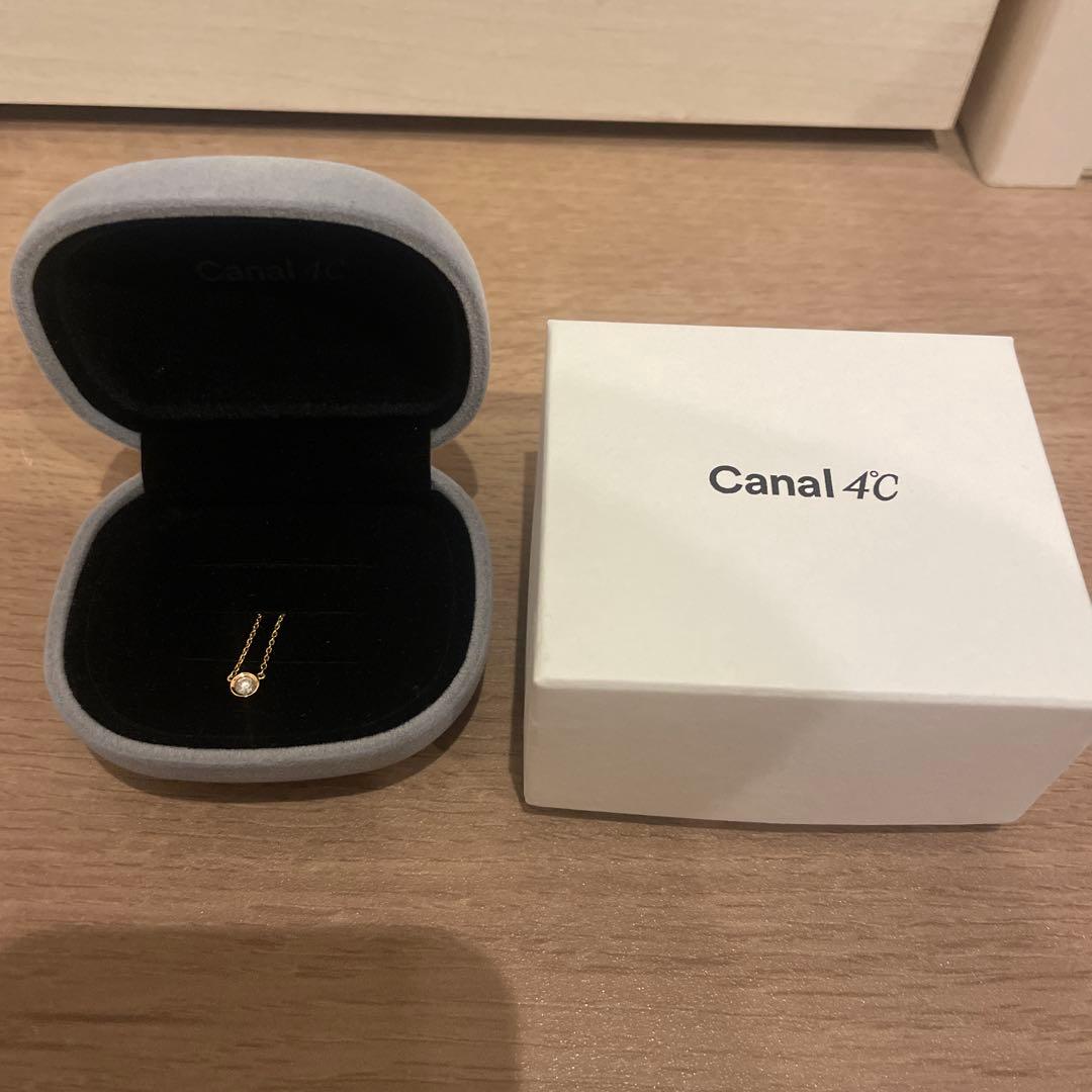 K18 4℃一粒ダイヤネックレス　値下げ✖️