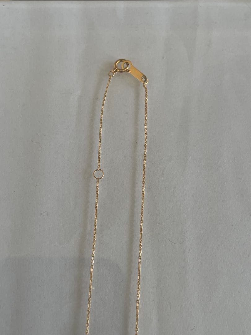 K18 4℃一粒ダイヤネックレス　値下げ✖️