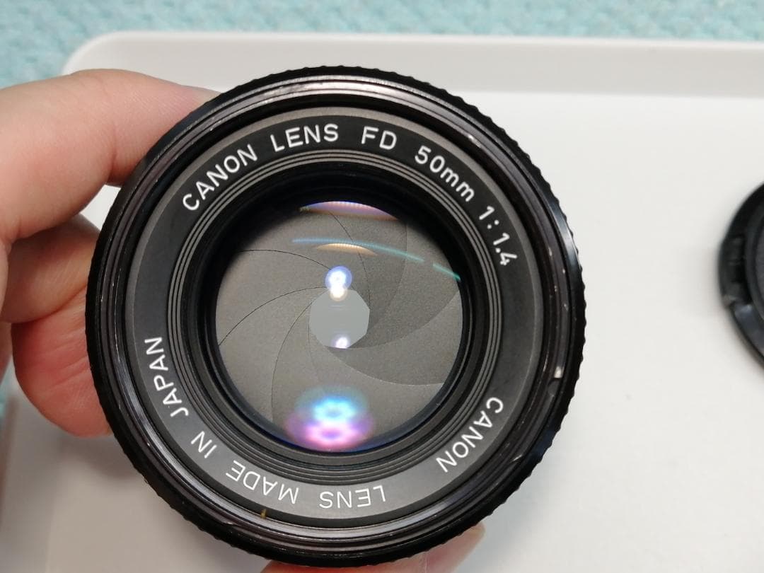 レンズ(単焦点) CANON NEW FD 50mm F1.4 #7513