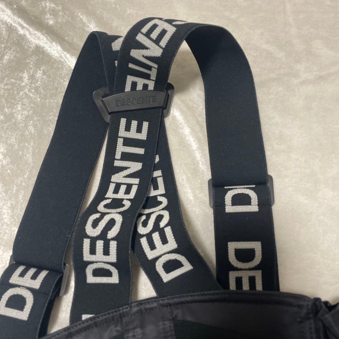 美品　タグ付き　デサント　パンツ　ロゴ　スキー　ウェア