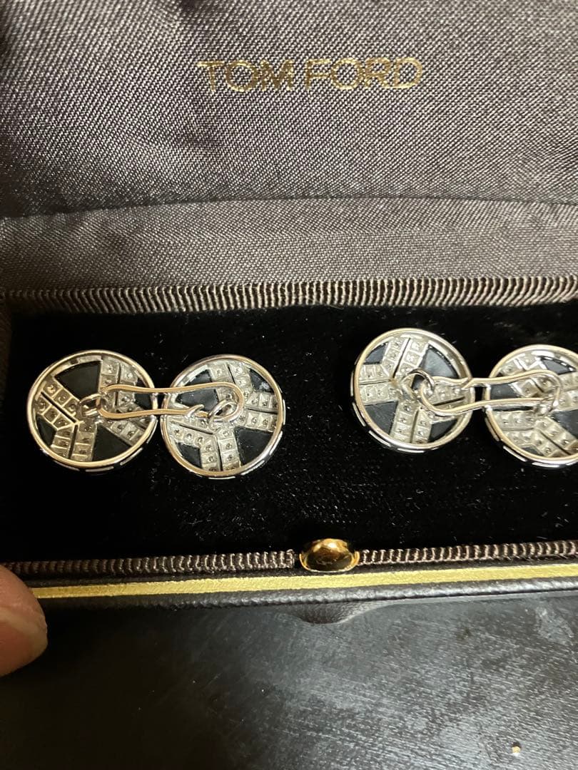 TOM FORD カフリンクス 2個セット