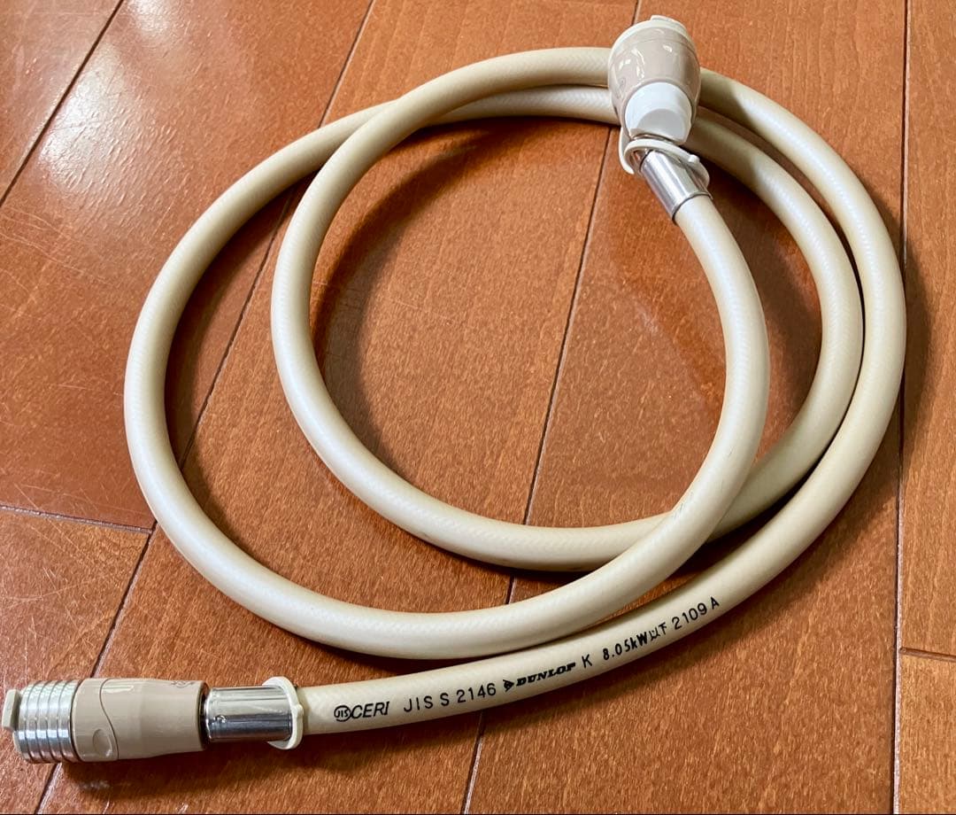 ノーリツガスファンヒーター 12A13A都市ガス2021/12購入ガスコード付