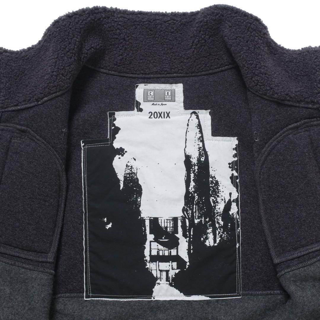 【美品】C.E 19ss FLEECE ZIP VEST