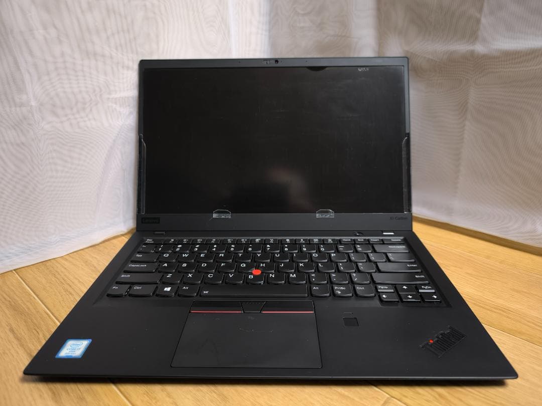 Thinkpad X1 Carbon Gen 6 バッテリー100% WQHD