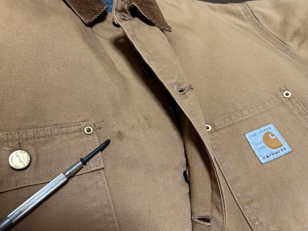 carhartt 100周年記念 チョアコート