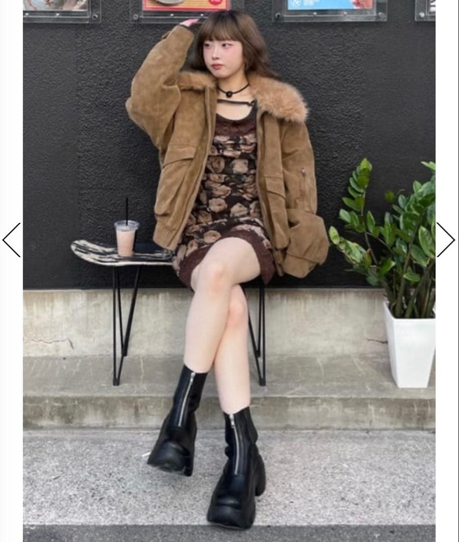 《即完売品》SLY WASHED PUFFER ブルゾン⭐︎ベージュ⭐︎スライ新品