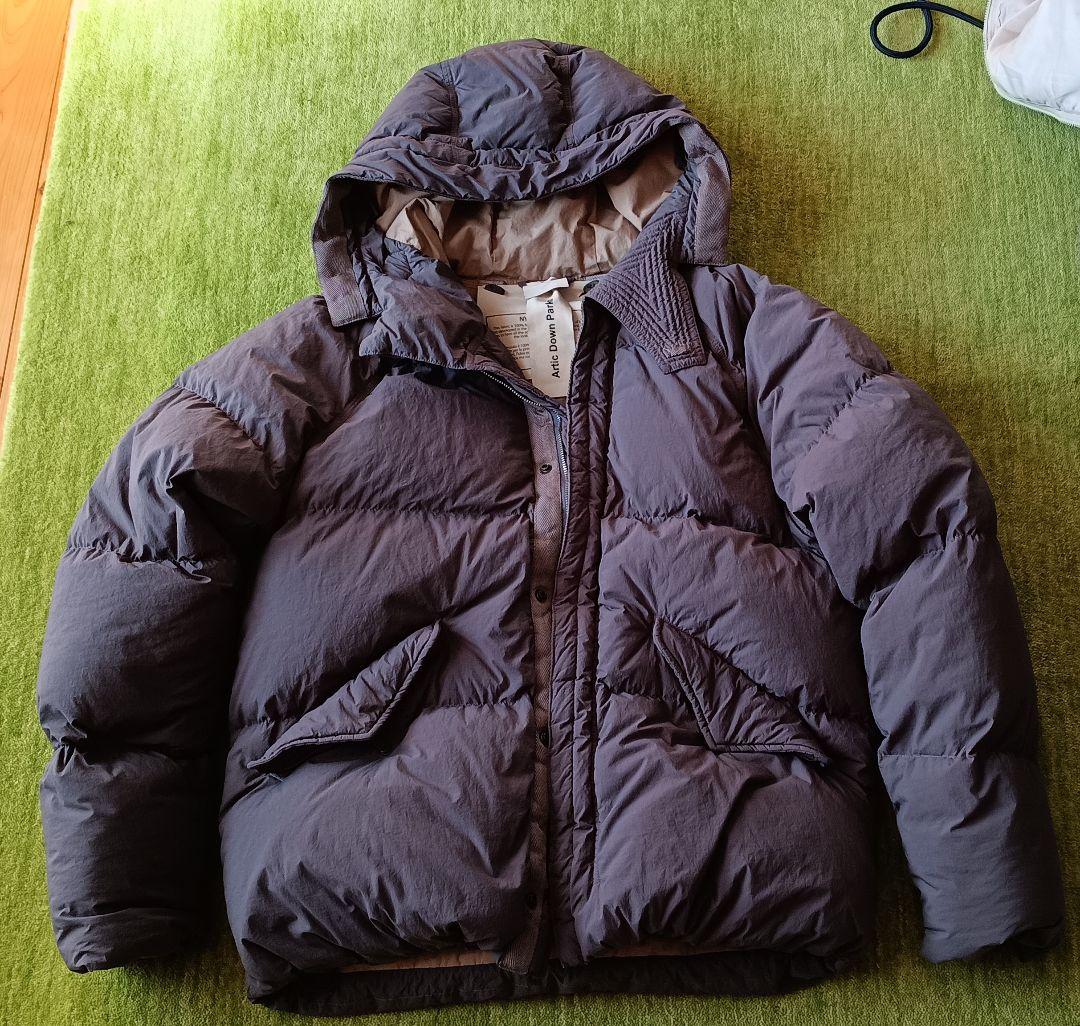 Ten c ARTIC DOWN PARKA GRAY サイズ48
