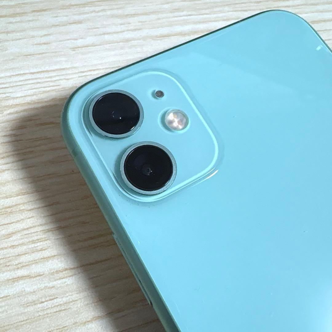 iPhone11 128GB ミントグリーン 本体 箱あり