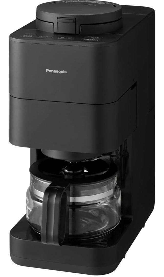 Panasonic 全自動コーヒーメーカー ブラック NC-A58