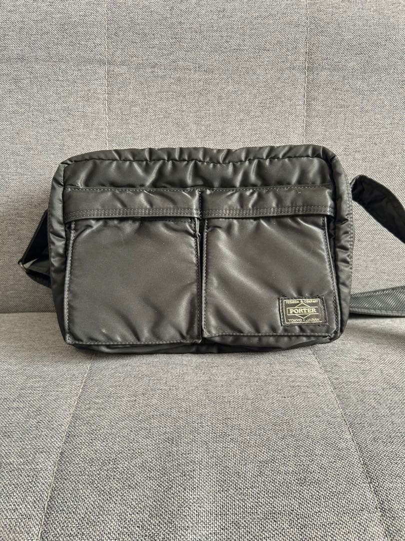 【美品 】吉田カバン PORTER タンカー ショルダーバッグ ブラック