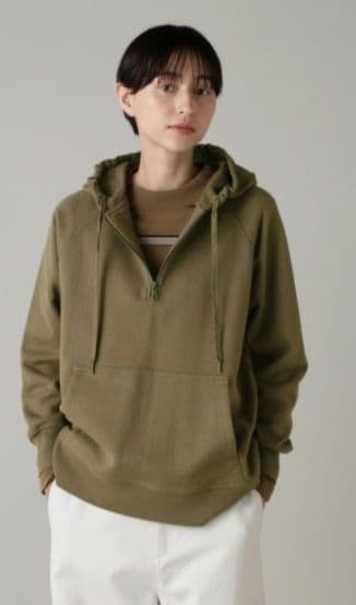 MHL. DRY LOOPBACK JERSEY カーキ