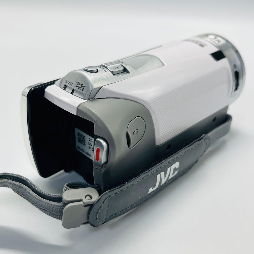 極美品　GZ-HM199-W JVC ビデオカメラ　ほぼ未使用品
