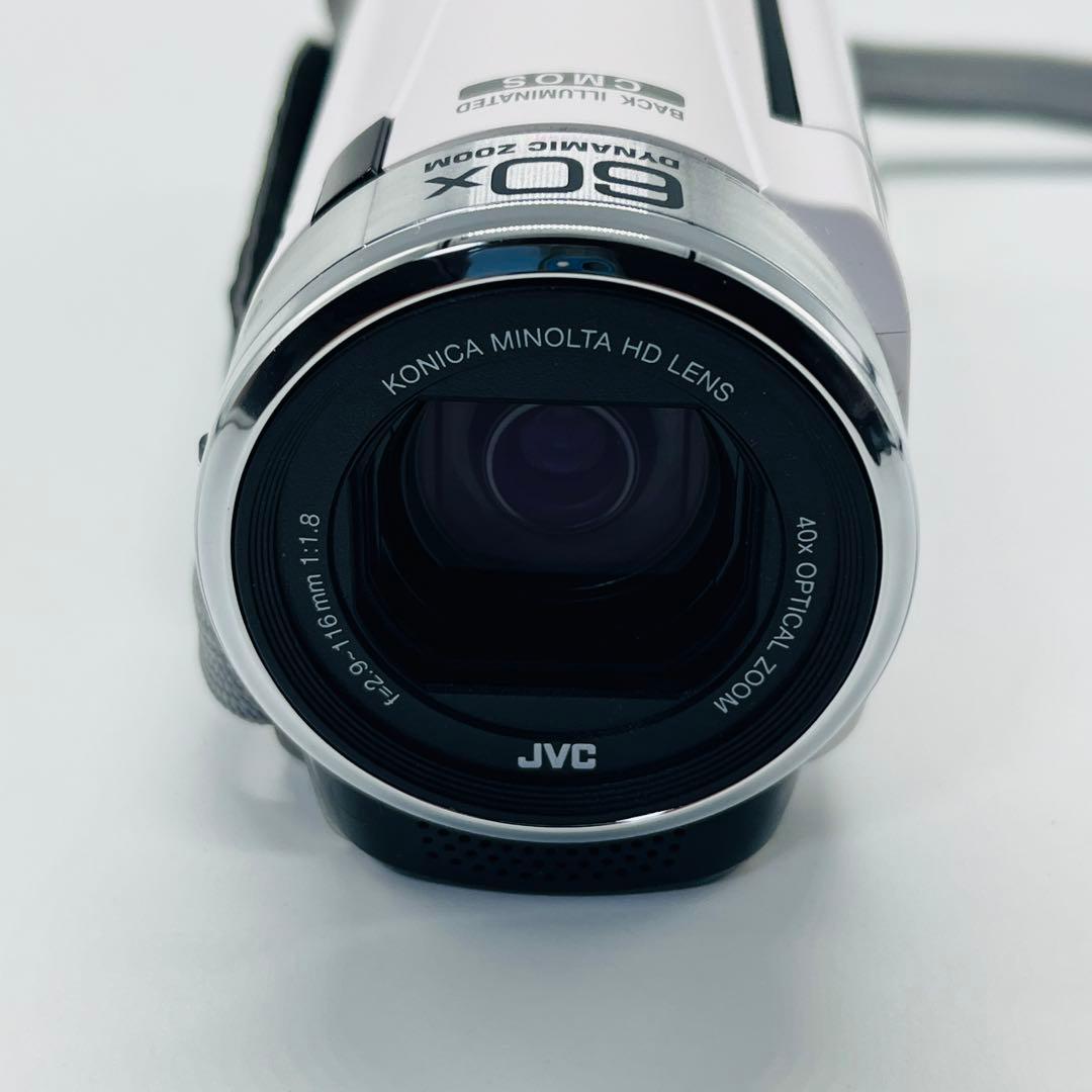 極美品　GZ-HM199-W JVC ビデオカメラ　ほぼ未使用品