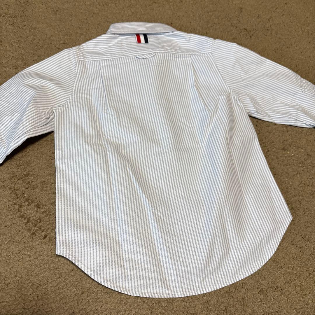 THOM BROWNE ストライプ長袖シャツ　2枚セット