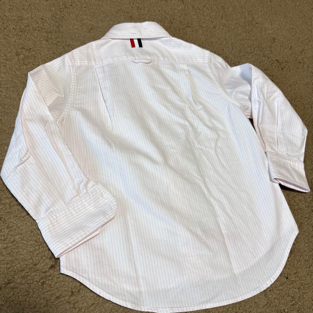 THOM BROWNE ストライプ長袖シャツ　2枚セット