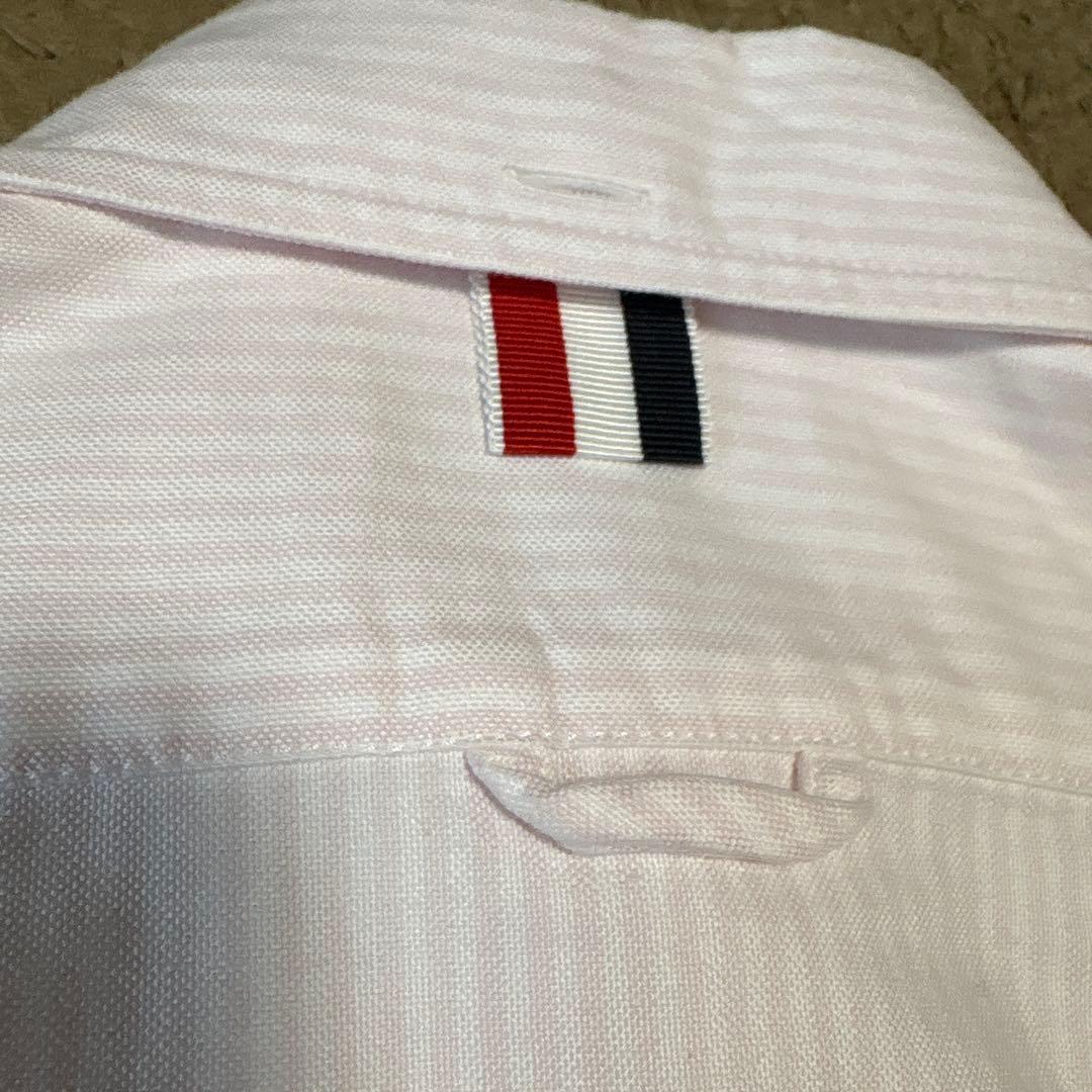 THOM BROWNE ストライプ長袖シャツ　2枚セット