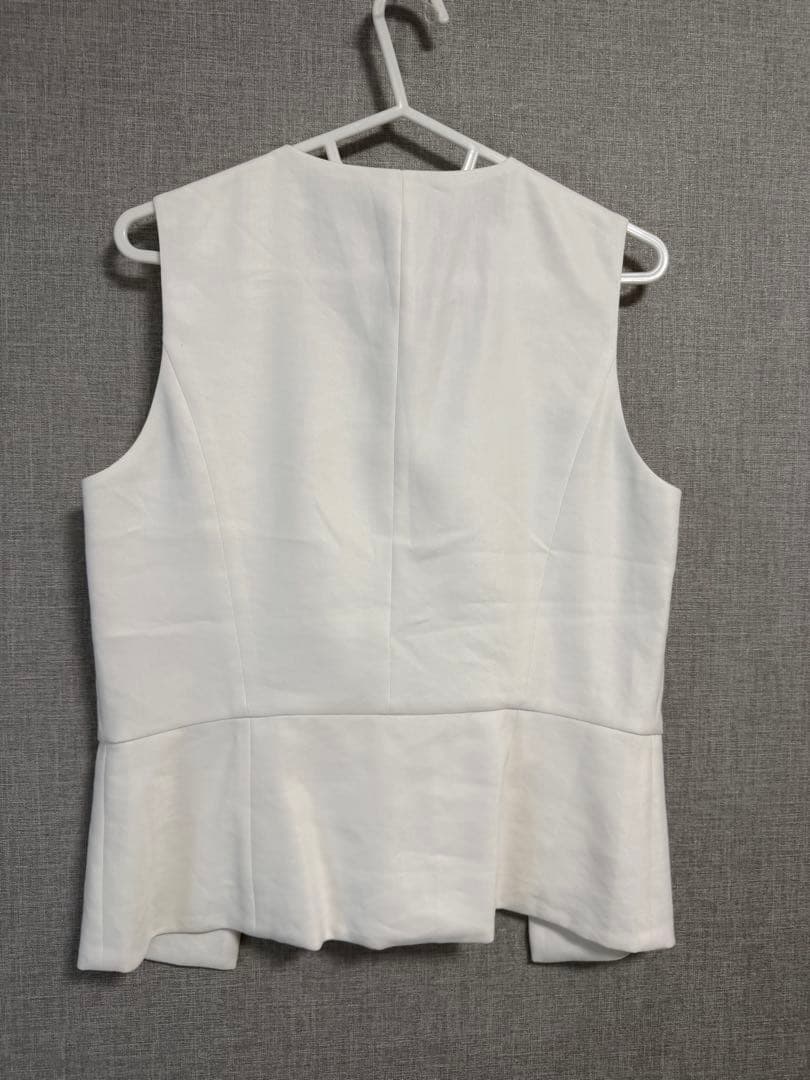 ANAYI アナイ セットアップ ジャケット＋ベスト 38 ホワイト