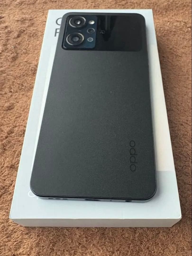 OPPO Reno9 A ブラック 本体 取扱説明書付き