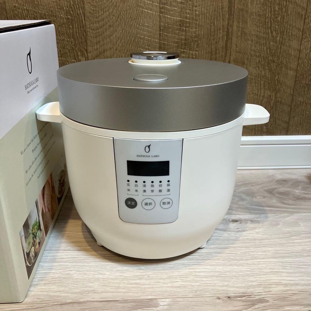 発芽玄米炊飯器DELIFUL LIFE 発芽玄米炊飯器 3合炊き ELM-102