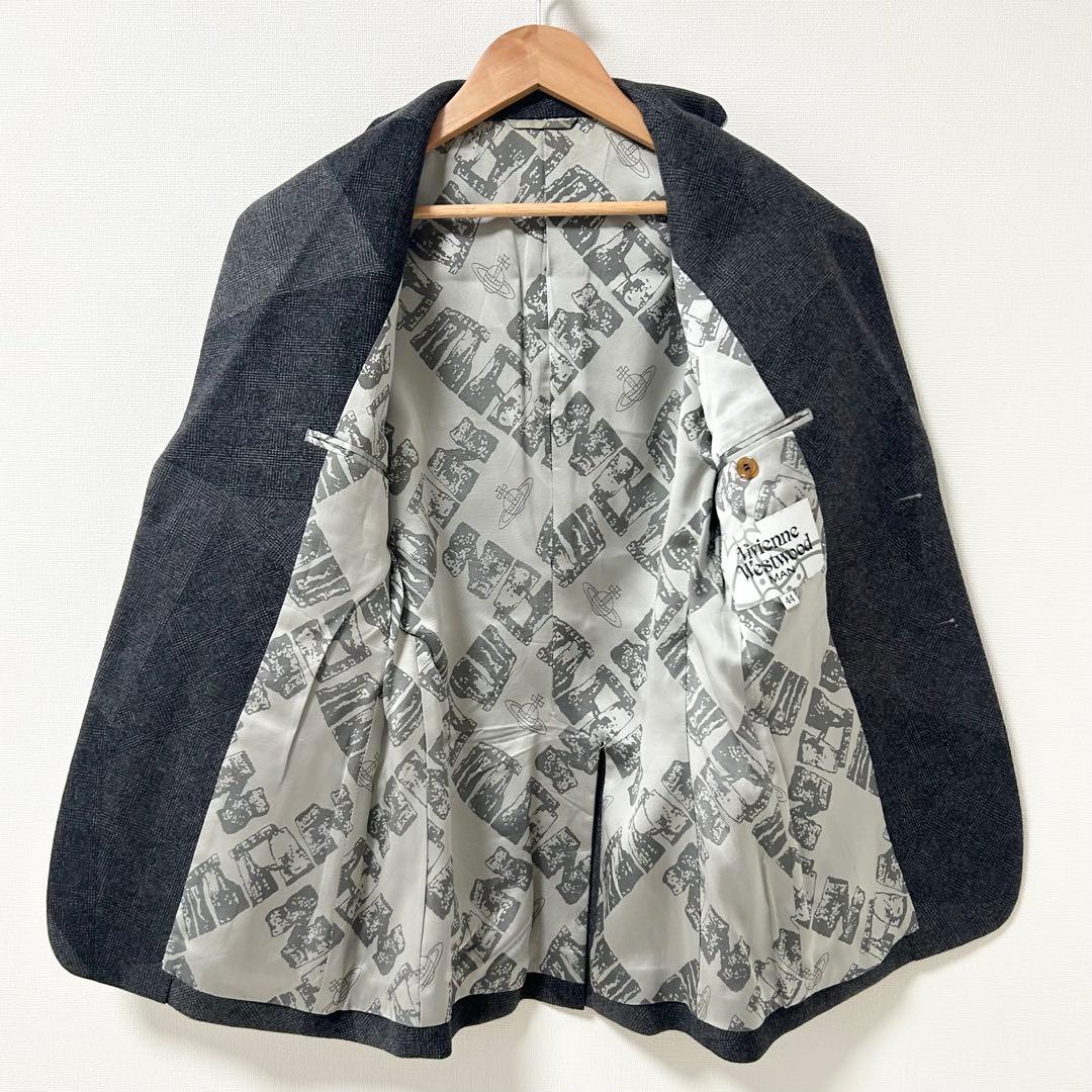 ヴィヴィアンウエストウッド　テーラードジャケット　グレー　44