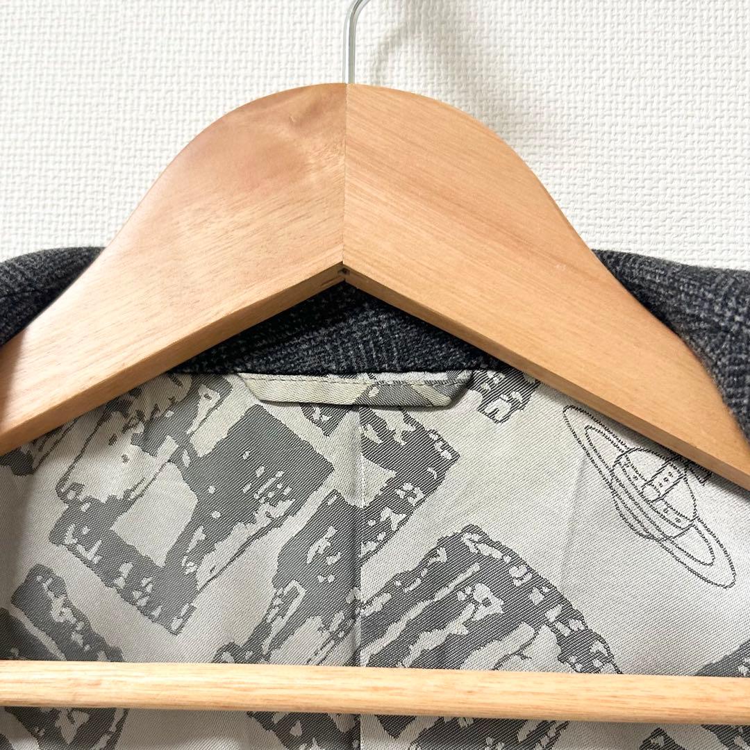 ヴィヴィアンウエストウッド　テーラードジャケット　グレー　44