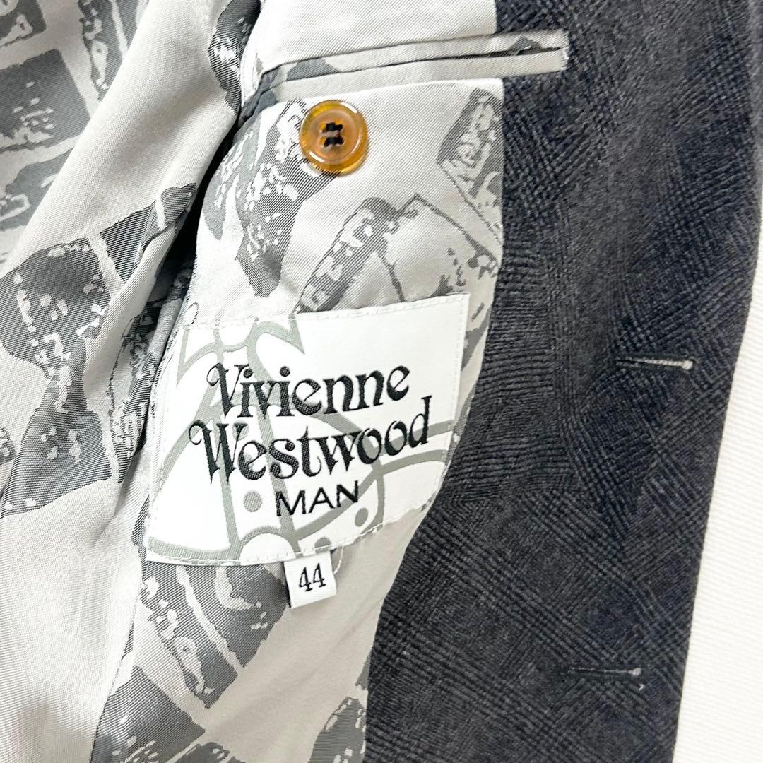 ヴィヴィアンウエストウッド　テーラードジャケット　グレー　44