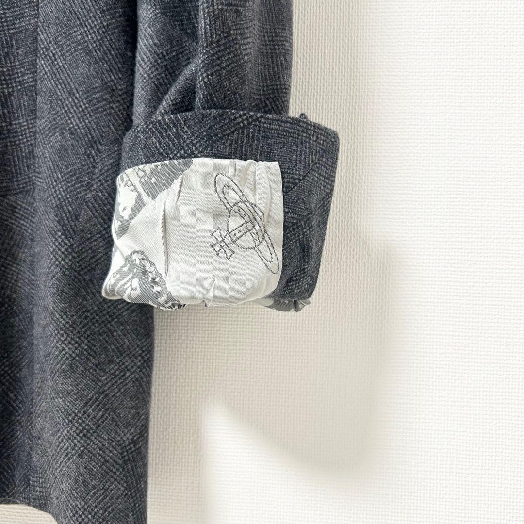 ヴィヴィアンウエストウッド　テーラードジャケット　グレー　44