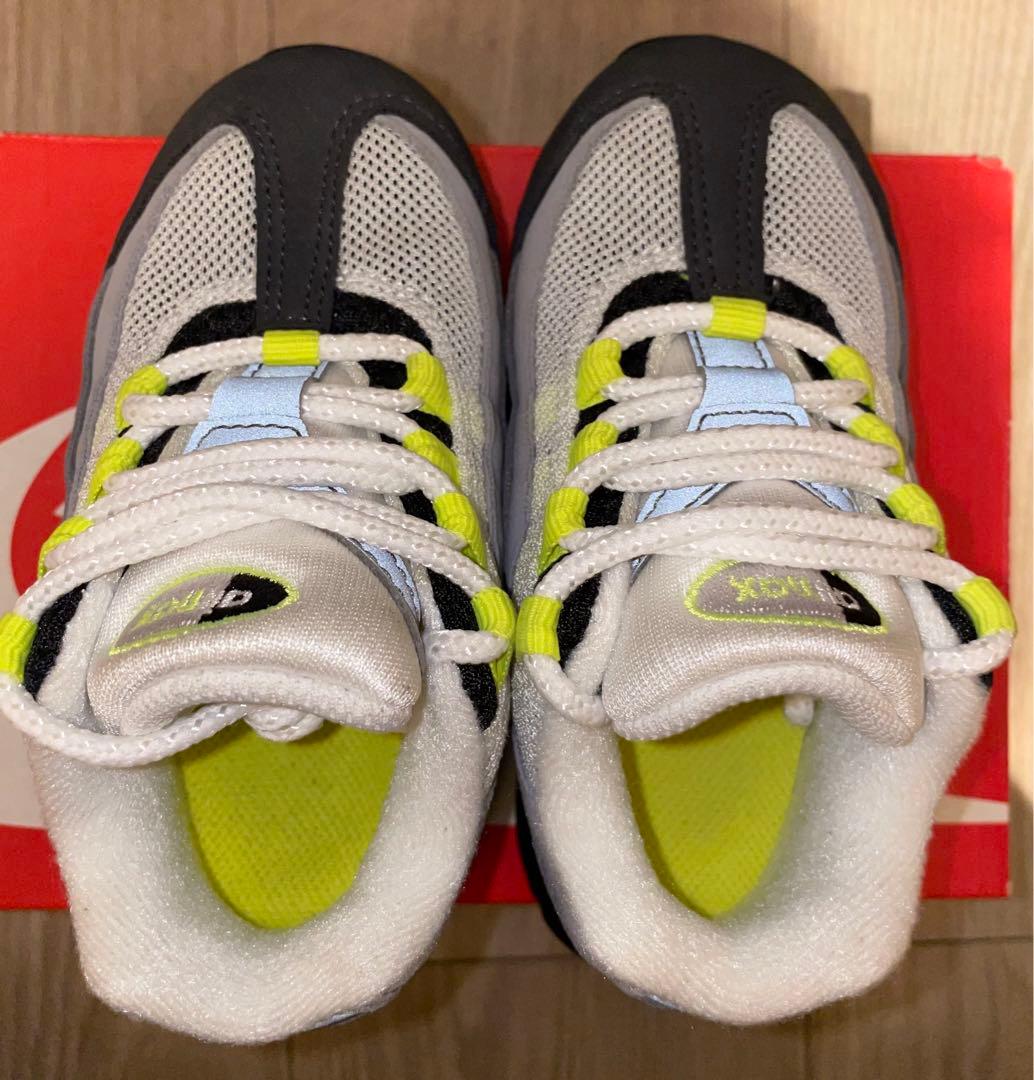 スニーカー NIKE AIRMAX 95 TD NEON 14cm