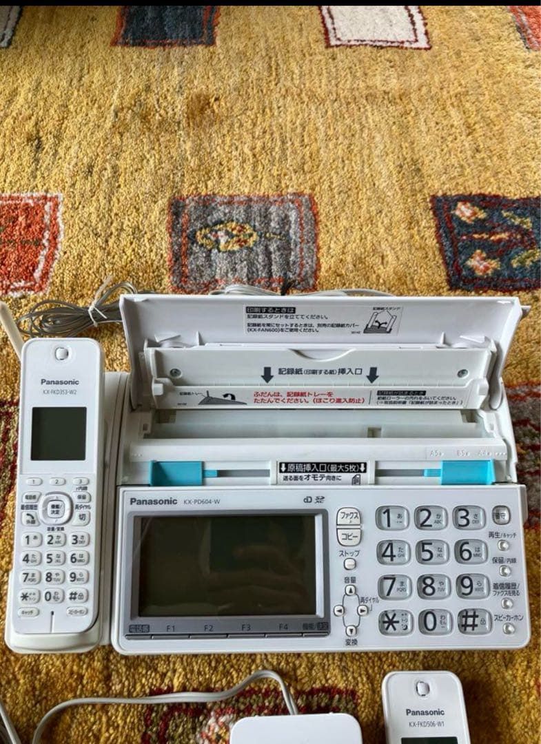 ✳︎美品✳︎子機付きパナソニック 家庭用ファックス電話機 KX-PD604DL