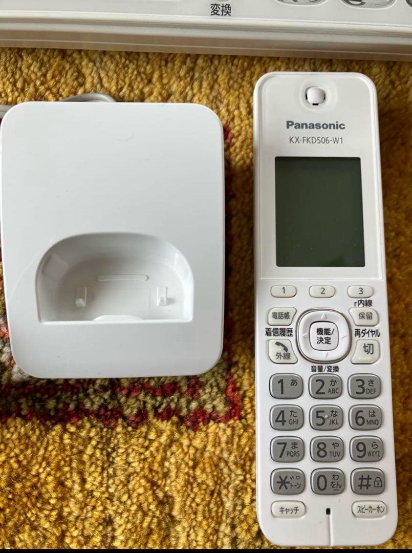 ✳︎美品✳︎子機付きパナソニック 家庭用ファックス電話機 KX-PD604DL