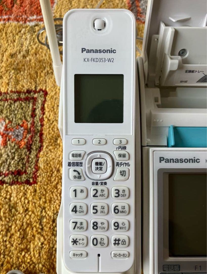 ✳︎美品✳︎子機付きパナソニック 家庭用ファックス電話機 KX-PD604DL