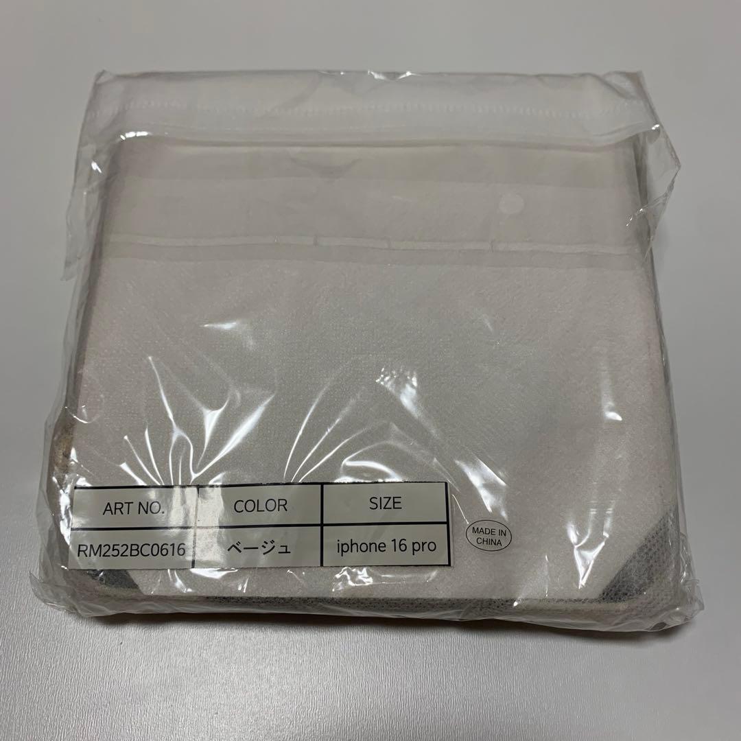 Rosé Muse iPhone16proケース アイボリー