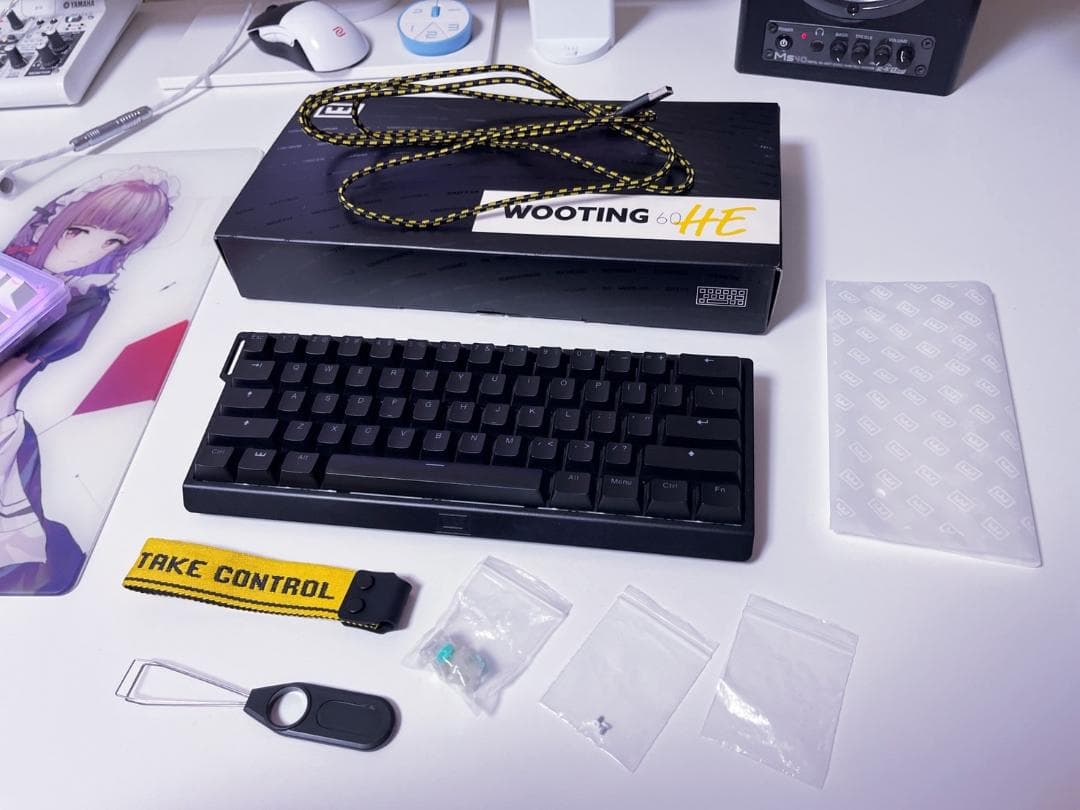 キーボード Wooting 60HE KBDFansWhite TOFU60Acrylic