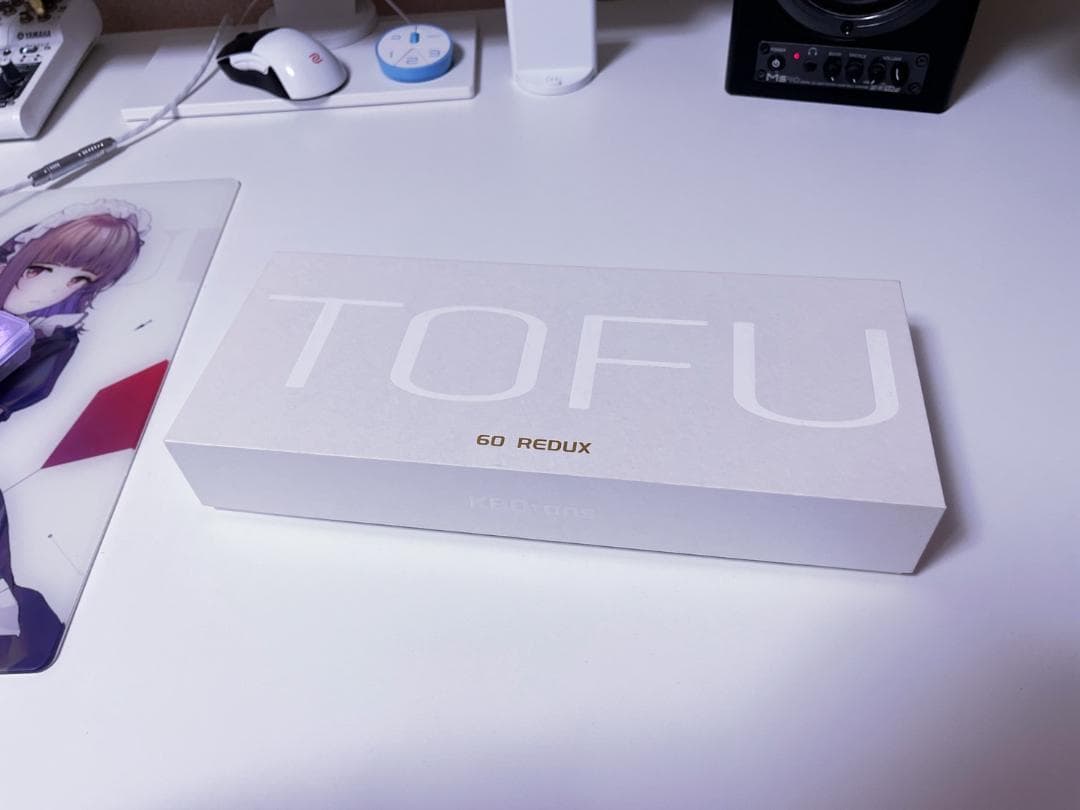 キーボード Wooting 60HE KBDFansWhite TOFU60Acrylic