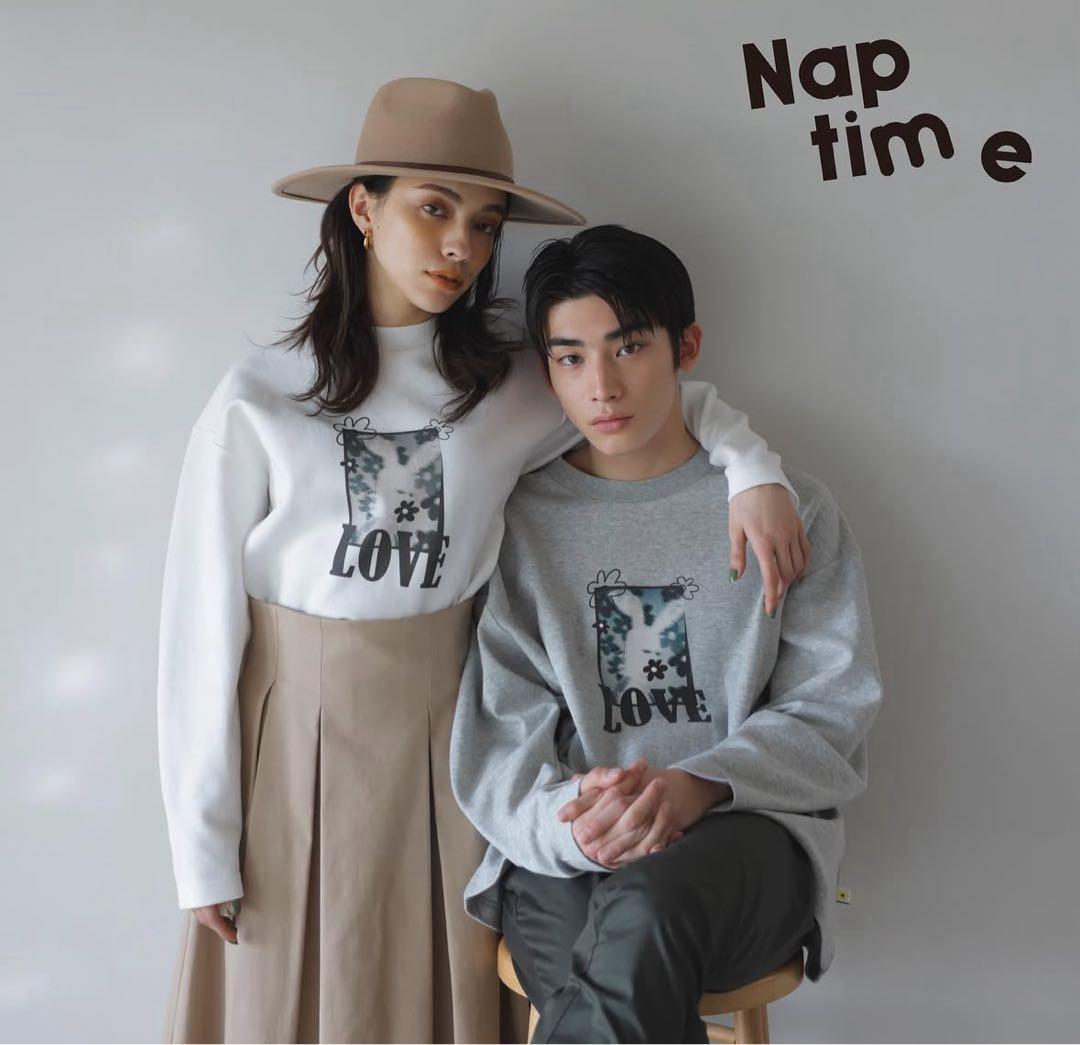 ナップタイム　naptime. Nissy 西島隆弘　カットソー　グレー