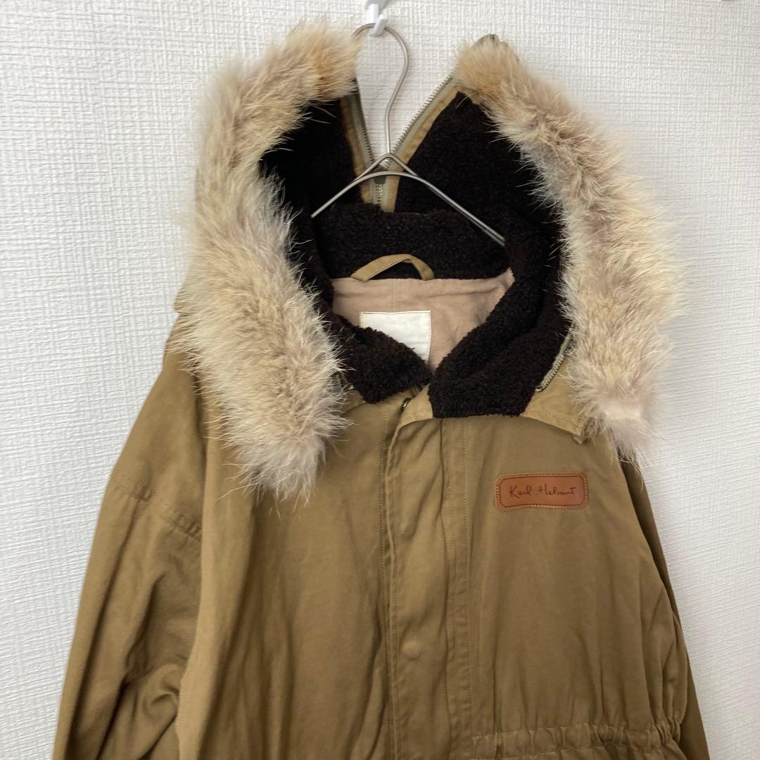 211 karl helmut モッズコート　n-2b コヨーテ　ピンクハウス