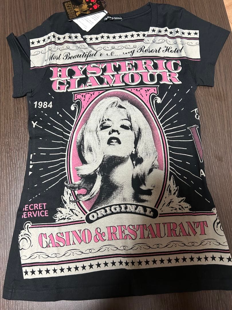 ヒステリックグラマー　90年代ビンテージ　ガールプリントTシャツ