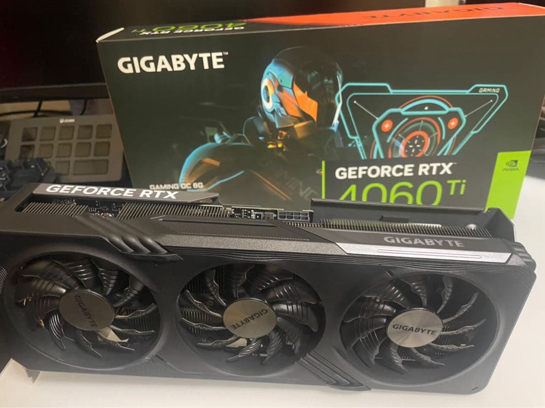 グラフィックボード・グラボ・ビデオカード GIGABYTE GeForce RTX 4060 Ti 8 gb OC