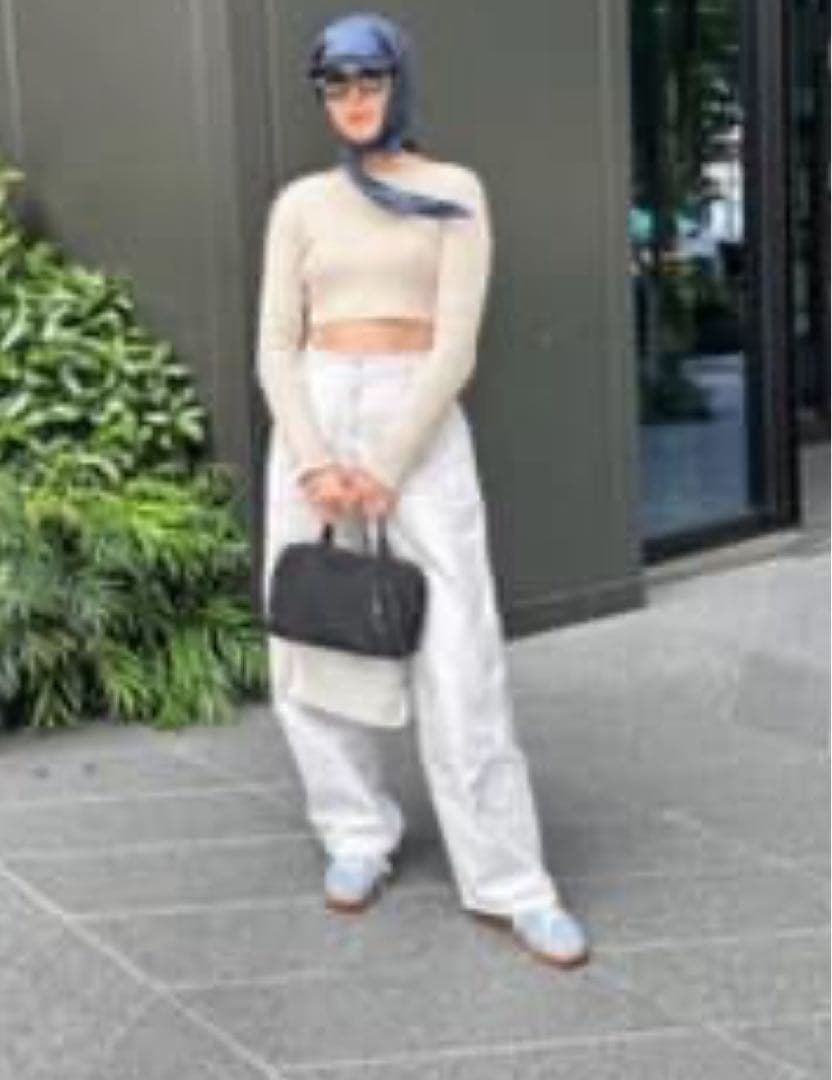 ゆかか様shishikui Painter pants / OFF WHITE