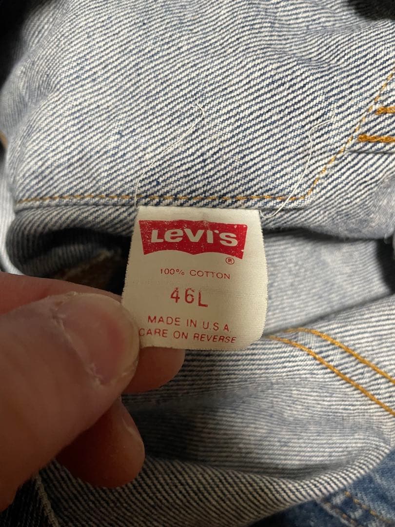 80s Levi's デニムジャケット　71506 USA製