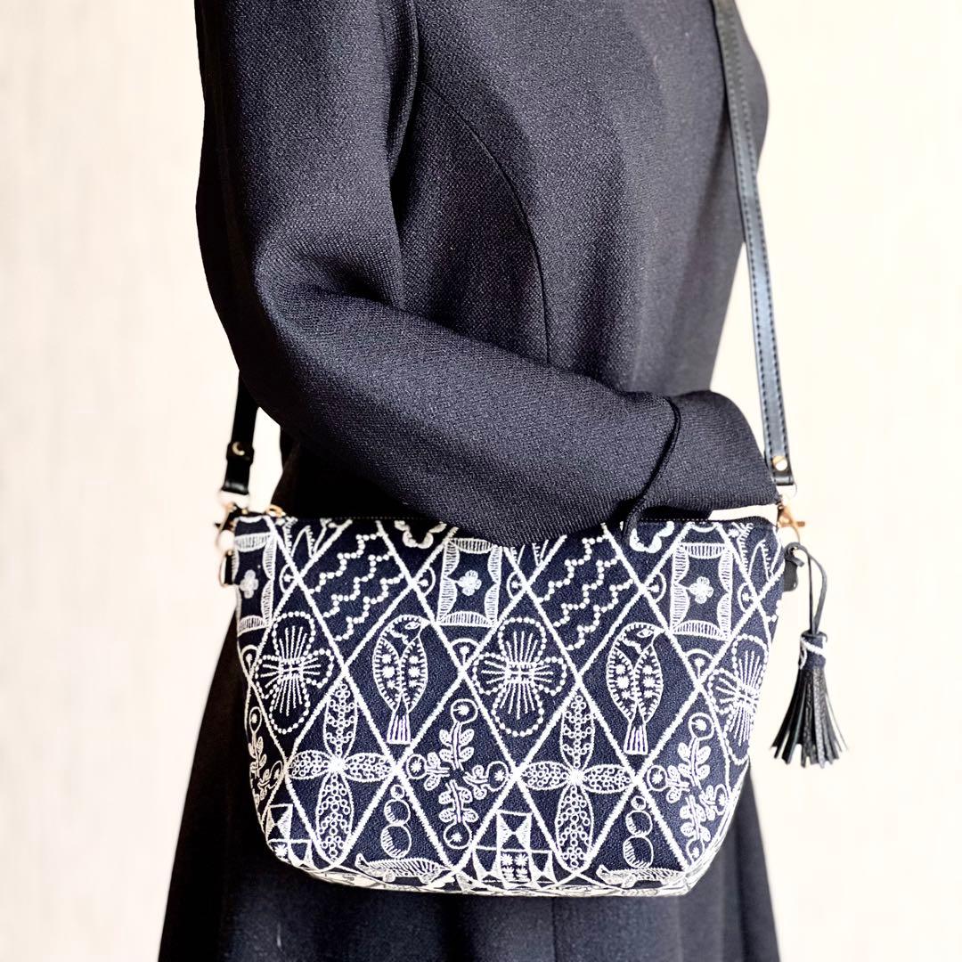 ミナペルホネン symphonyショルダーバッグMB510-031