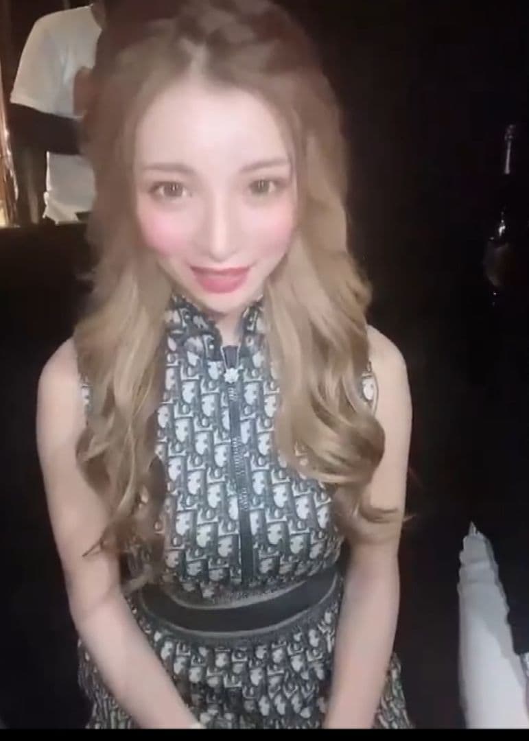 CHRISTIAN DIOR ノースリーブミニワンピース