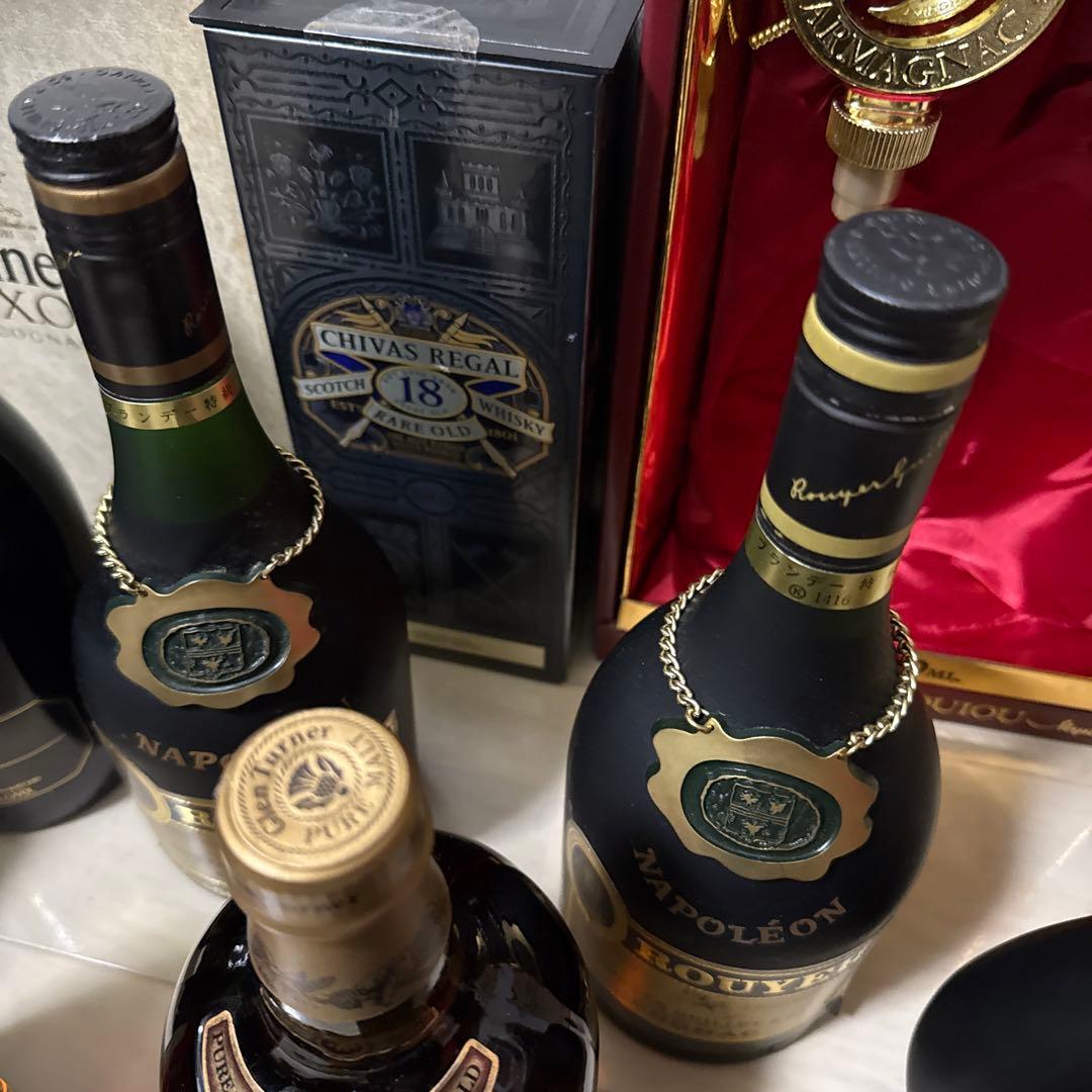 超豪華14本！ヘネシーXO金キャップ・グロリアオーシャン等 プレミアム洋酒セット